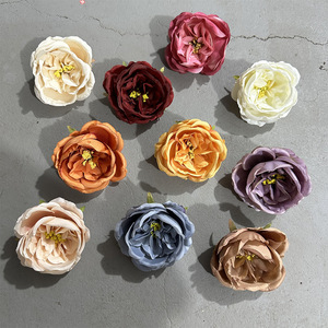 Épingle à cheveux en rose artificielle en soie Yixuan, accessoire de décoration douce pour mariage et maison - Product Image 2