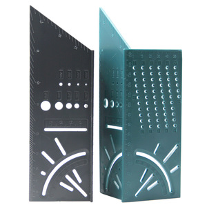 Li Pu Multifunctional Angle Ruler 45 90 Degree Plastic Woodworking Measuring Tool For Cutting Machine - Product Image 1