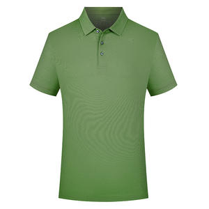 Camisas de Manga Corta para Hombre Baygarment, 100% Algodón Piqué Peinado, Bordadas, Transpirables, 210g, Diseño Sólido, Tejido de Punto en la Parte Delantera - Product Image 5