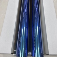 Kualitas Terbaik Vlt 70% Warna Biru Gulungan Kaca Film Mobil Chameleon Window Tint Film