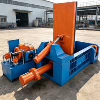 Presse à balles hydraulique automatique de 125 tonnes pour ferraille, acier, cuivre, aluminium, compacteur de déchets métalliques