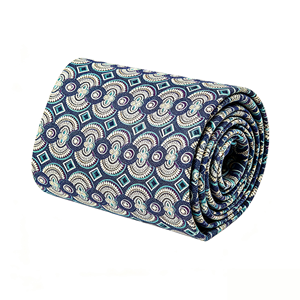 <span class=keywords><strong>Tissu</strong></span> africain imprimé à la cire parfumée à l'huile de rose, 100% coton satiné, motif Ankara royal, rayures <span class=keywords><strong>bleu</strong></span> clair et feuilles de vigne, 6 yards, pour foulard - Product Image 2