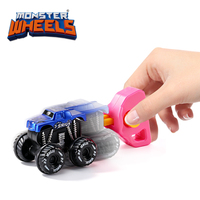 Pack Surprise de Voitures Tout-Terrain Acrobatiques à Collectionner – Mini Monster Truck à Tirer en Arrière avec Lanceur – Idéal pour Sacs Cadeaux de Fête Unisexe – Plastique