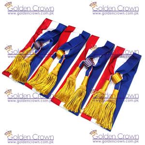 Echarpe De Maire Avec GLAND Et Coulant | สายสะพายฝรั่งเศสสีทอง - Product Image 6