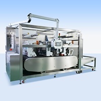 Machine automatique Dade de fabrication de capsules/poudres pour lave-vaisselle, haute précision, type plat, haute vitesse, avec fonctions de capsulage et d'emballage