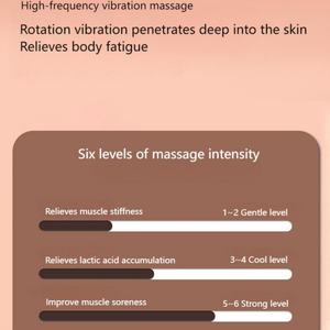 Máquina Vibratoria Reductora de Grasa, Instrumento de Masaje Corporal para Adelgazar y Eliminar Grasa Abdominal - Product Image 6