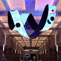 Écran LED flexible transparent Film souple LED transparent Film verre LED cristal