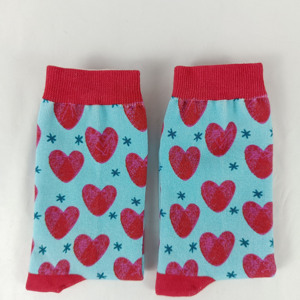 Chaussettes en coton jacquard tricoté à motif dessin animé hivernal, 100 % coton, personnalisables pour usage quotidien – CONCEPTION ET MAQUETTE GRATUITES - Product Image 4