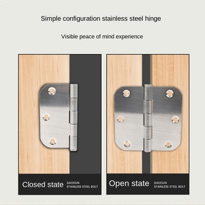 <span class=keywords><strong>Ancienne</strong></span> charnière de <span class=keywords><strong>meuble</strong></span> arrondie à fermeture douce en acier inoxydable de 3,5 pouces pour porte de toilette et application dans le salon - Product Image 3