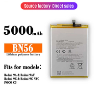 Fábrica nueva BN56 BM45 BM46 BM4J batería para Xiaomi Poco Batterie Xiaomi Mi 10t Pro M2 Pro Redmi 9a 9c Note 2 3 8 Pro baterías