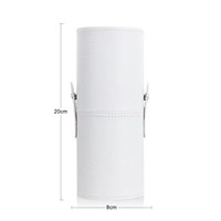 Boîte de rangement pour pinceaux de maquillage en PU, colorée, organiseur de pinceaux de maquillage, étui de rangement pour pinceaux de maquillage