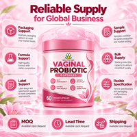 Capsules probiotiques vaginales à la canneberge pour femmes, favorisent la santé digestive, extrait de probiotiques de haute pureté, compléments alimentaires à base de plantes