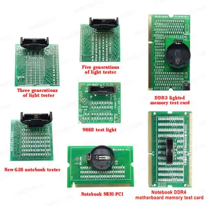مجموعة كاملة من أجهزة الكمبيوتر المحمول محلل بطاقة اللوحة الأم رقائق IC اختبار بطاقة وحدة المعالجة المركزية المقبس اختبار