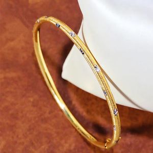 กำไลข้อมือ Xinfly ทองคำแท้ 18K ลายท้องฟ้าเต็มดาว AU750 เครื่องประดับคุณภาพสูง - Product Image 2