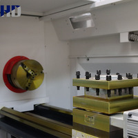 Torno CNC de bancada integral CK6165E para mecanizado por lotes de desbaste y acabado pesado