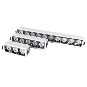 ERDU צר קרן זווית Cob זרקור תקרת Led גריל אור שקוע Downlight Led מתח גבוה מנורה