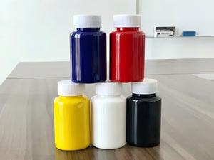 Pâte de pigment PU de haute qualité, couleur personnalisée pour le colorant des produits en polyuréthane moulé, rouge, jaune, bleu, vert - Product Image 1