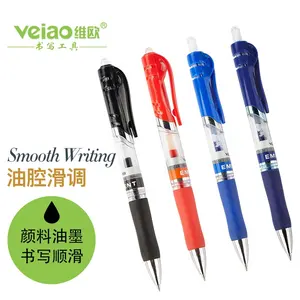 Лидер продаж, ручки Veiao, 4 вида цветов 0,5 мм, офисные канцелярские выдвижные гелевые ручки для офисных принадлежностей