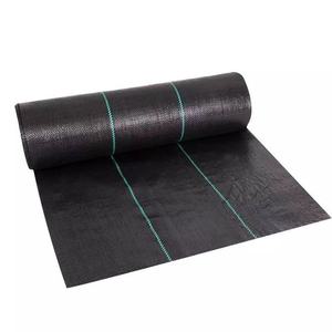 Toile paysagère anti-mauvaises herbes, tapis de contrôle des adventices, membrane anti-herbe, toile paysagère noire pour jardin - Product Image 1