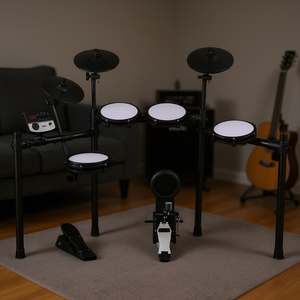 Yamaha Electronic Drum Kit D0100HRSVF2 480 Sounds With <b>Headphone</b> Jack <b>Usb</b> Charging For Beginners And Adults - Product Image 2