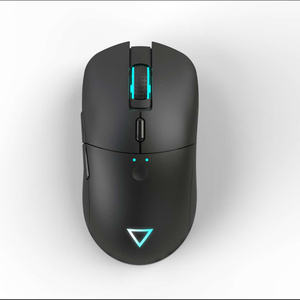 Ratón Inalámbrico Ligero para Juegos de 2.4G, RGB, <span class=keywords><strong>5000</strong></span> DPI, Recargable, Programable, 6 Botones, Cable Trenzado - Product Image 1