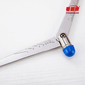 Martillo de percusión de acero inoxidable Yue Shunkang con escala, herramienta de diagnóstico médico multifuncional para examen y enseñanza - Product Image 1