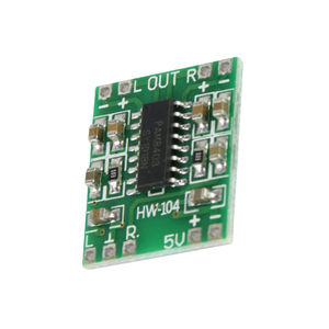 Carte Amplificateur Numérique Stéréo Ultra Compacte PAM8403 Mini Classe D 2x3W Alimentée par <span class=keywords><strong>USB</strong></span> 2.5-5V PCB Verte DIY - Product Image 3