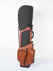 <span class=keywords><strong>Sac</strong></span> <span class=keywords><strong>de</strong></span> golf vintage en PU <span class=keywords><strong>marron</strong></span>, durable, imperméable, léger et portable, avec livraison rapide en stock - Product Image 6