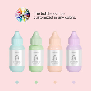 Botellas de plástico personalizadas Sanle de 15ml, 30ml y 60ml para pegamento de pestañas, gel para pelucas de encaje y adhesivo UV - Product Image 4