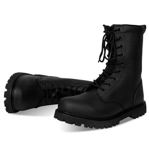 Botas de Senderismo Hechas a Medida, Botas de Cuero Negras de Alta Calidad para Hombre para Exteriores - Product Image 4