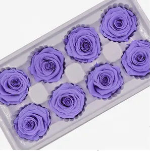 Roses sèches, 1 pièce, fausses fleurs, pour une décoration de mariage, pour un mariage, plantes sèches, vente en gros, 2020