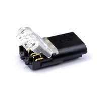 Connecteur rapide à 3 broches D3 avec couvercle transparent, borne de raccordement isolée pour connexion de câbles