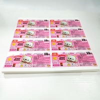 Feuille d'autocollant d'étiquette auto-adhésive de taille A4 de haute qualité autocollant de papier d'impression brillant pour l'emballage