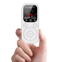 Lecteur MP3/MP4 Bluetooth 2025 avec Écran IPS HD pour Amateurs de Musique, Prise en Charge WAV et Fonction d'Enregistrement, Lecteur Audio Portable
