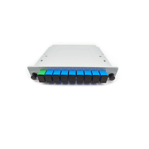 Répartiteur optique PLC LGX 1x8 avec ports 1:2, carte cassette SC/APC à insérer pour utilisation en réseau - Product Image 4