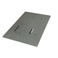 Support de fixation en tôle d'aluminium CNC pour équipement industriel