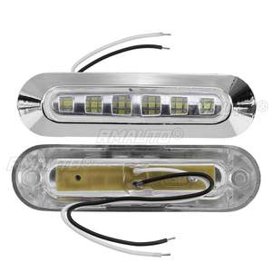 Feux de courtoisie LED 2/4/6/10 pour remorque, bateau, cabine, pont, passerelle, escalier, 12V 24V, feux arrière LED pour yacht, tracteur, camion - Product Image 4