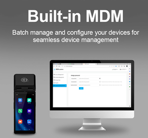 2 + 32GB 4G/3G/2G WLAN sem fio Bluetooth Terminal Android 11.0 POS Com 58mm Impressora Z500 - Product Image 5