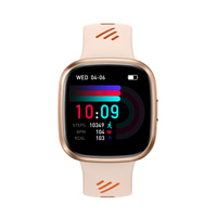 Reloj inteligente HT31 de 1,72 pulgadas para mujeres, parejas, IP68, resistente al agua, deporte al aire libre, pulsera, linterna, rastreador de sueño, tendencia cuadrada