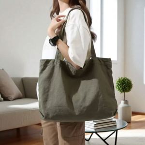 <b>Large</b> Waterproof Canvas Tote <b>Bag</b> Women Custom Portable Travel <b>Beach</b> Durable Foldable Shopping Shoulder <b>Bags</b> Summer Autumn - Product Image 3