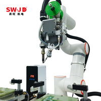 Robot collaboratif 6 axes de haute précision et sécurité, bras robotique automatisé avancé, moteur léger, ligne d'assemblage industrielle CNC