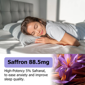 Gouttes liquides de safran liposomal directement de l'usine avec extrait de safran pour le métabolisme, l'humeur et la vision - Complément alimentaire - Product Image 5