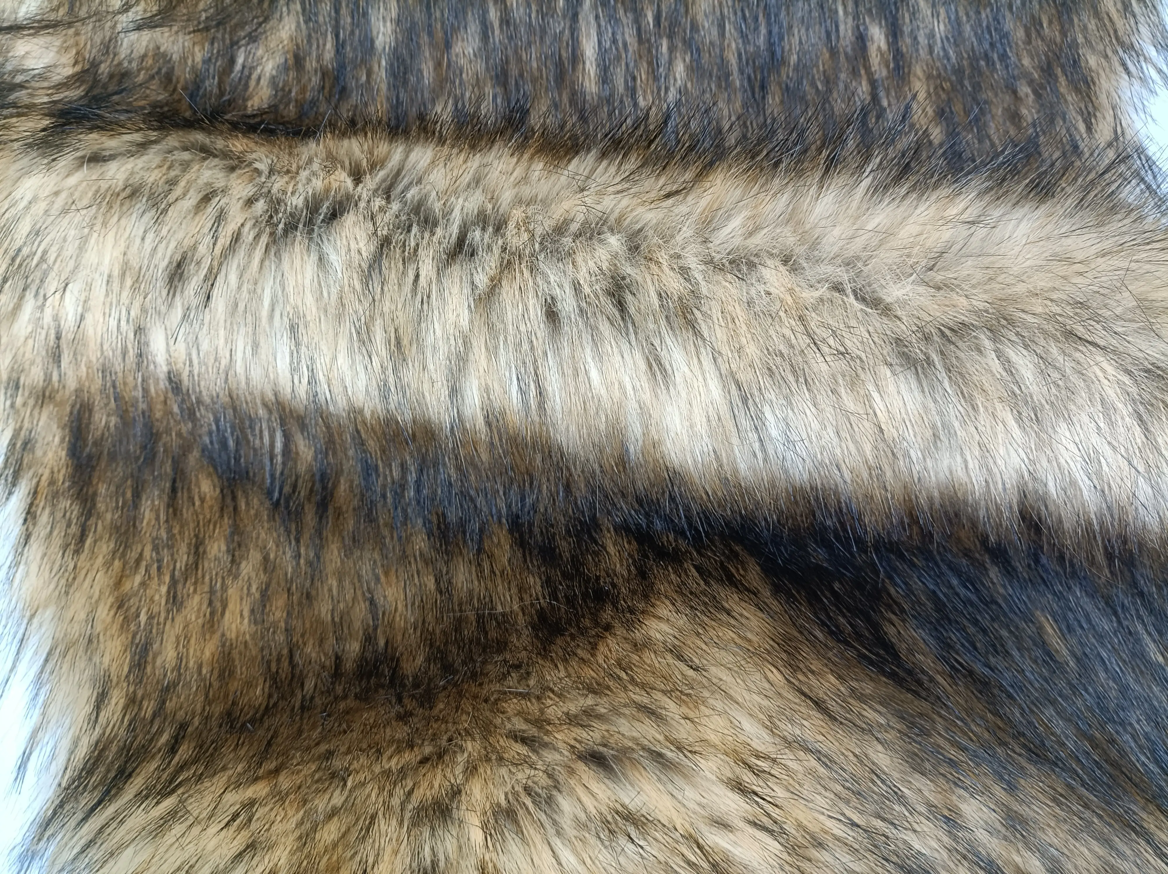 Mẹo Sang Trọng Nhuộm Cao Đống Acrylic Faux Fur Vải Faux Fur Cho May Mặc/Cổ Áo/Túi