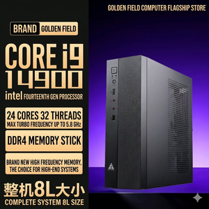 คอมพิวเตอร์ตั้งโต๊ะขนาดกลาง รุ่นที่ 14 โครงเหล็ก MicroATX Core I9 14900HX 24 คอร์ ประสิทธิภาพสูง สำหรับเล่นเกมและทำงาน มีสินค้าพร้อมส่ง - Product Image 2