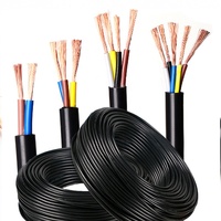 Cable Eléctrico Flexible Multifilar de Cobre con Aislamiento de PVC, 5 Hilos de 6 mm² y 3 Hilos de 2.5 mm², para Instalaciones Domésticas, 300/500V, IEC 60227