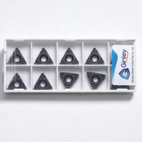 Outils de tournage en carbure Ginley 16ER/IR 1.0ISO/1.5/2.0/2.5ISO/11W/AG55/14NPT, inserts de filetage pour tour, revêtement CVD personnalisé OEM