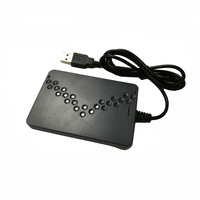 Lector de Tarjetas USB de Escritorio con Emulación de Teclado RFID de 125kHz y 13.56MHz OTG para PC, Hecho de Plástico