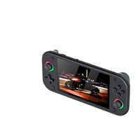 Console de jeu portable rétro Qbuy M26, écran IPS 5,1 pouces, joystick 3D RGB, processeur quadricœur, 64 Go avec jeux, batterie 3000 mAh