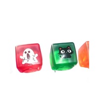 Bonbons de décompression marbrés identiques à la marque, en stock, 4-en-1, petits carrés, jouet scintillant anti-stress