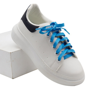 Jumpmans Y350 à lacets imprimés avec <span class=keywords><strong>logo</strong></span> personnalisé chaussures décontractées plates style sport en coton ciré livraison gratuite options de longueur disponibles - Product Image 4